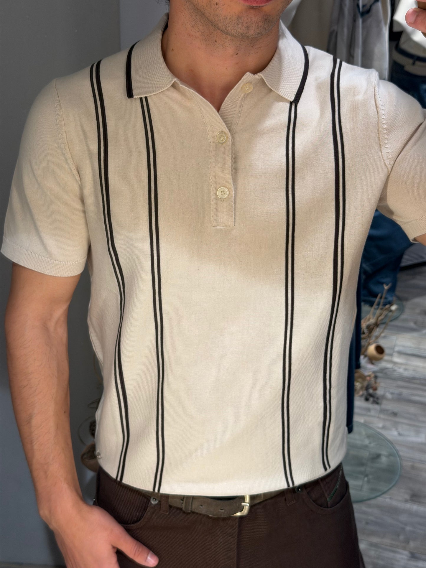 POLO RIGHE VERTICALI