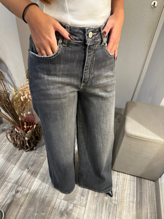 PANTA PALAZZO JEANS
