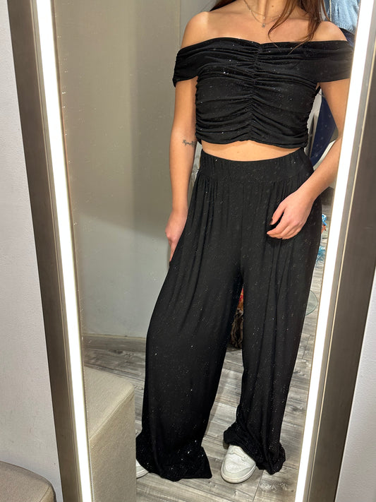 COMPLETO LUREX NERO