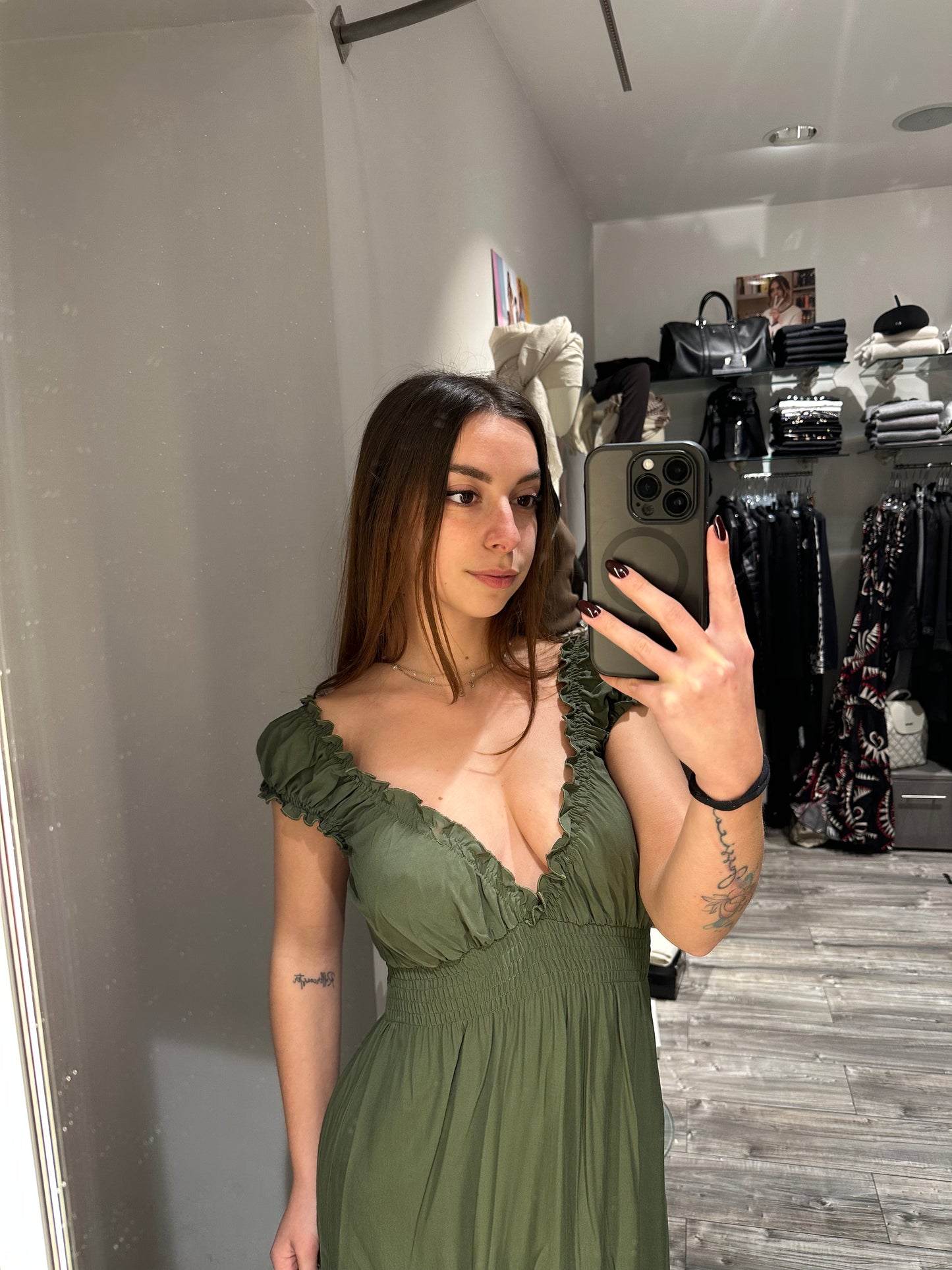 ABITO LUNGO A BALZE