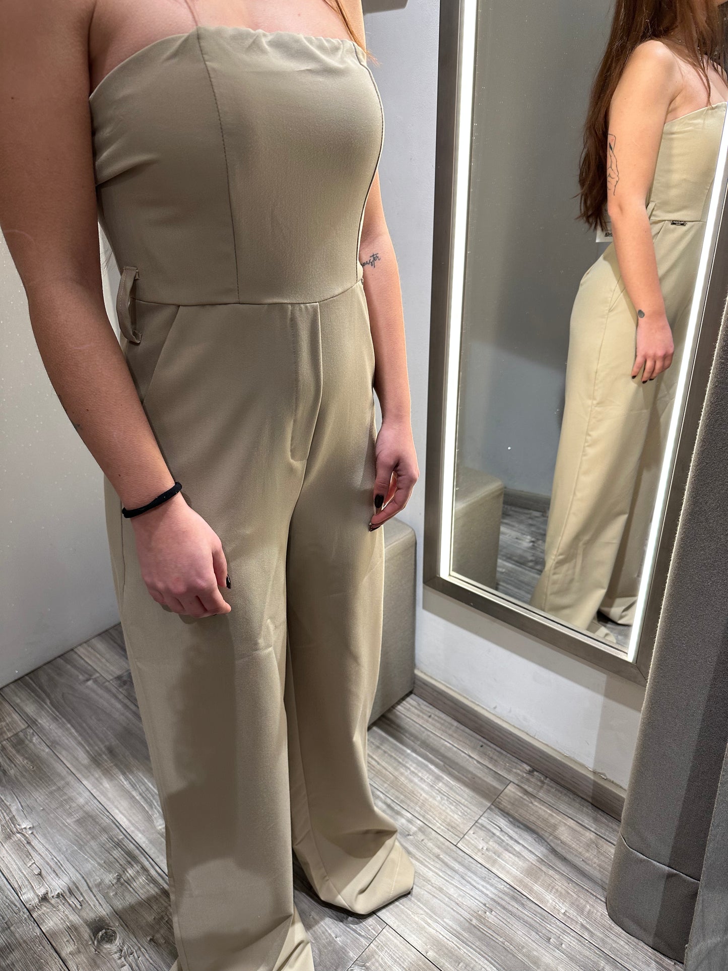 TUTA IN MANOFREDDA BEIGE