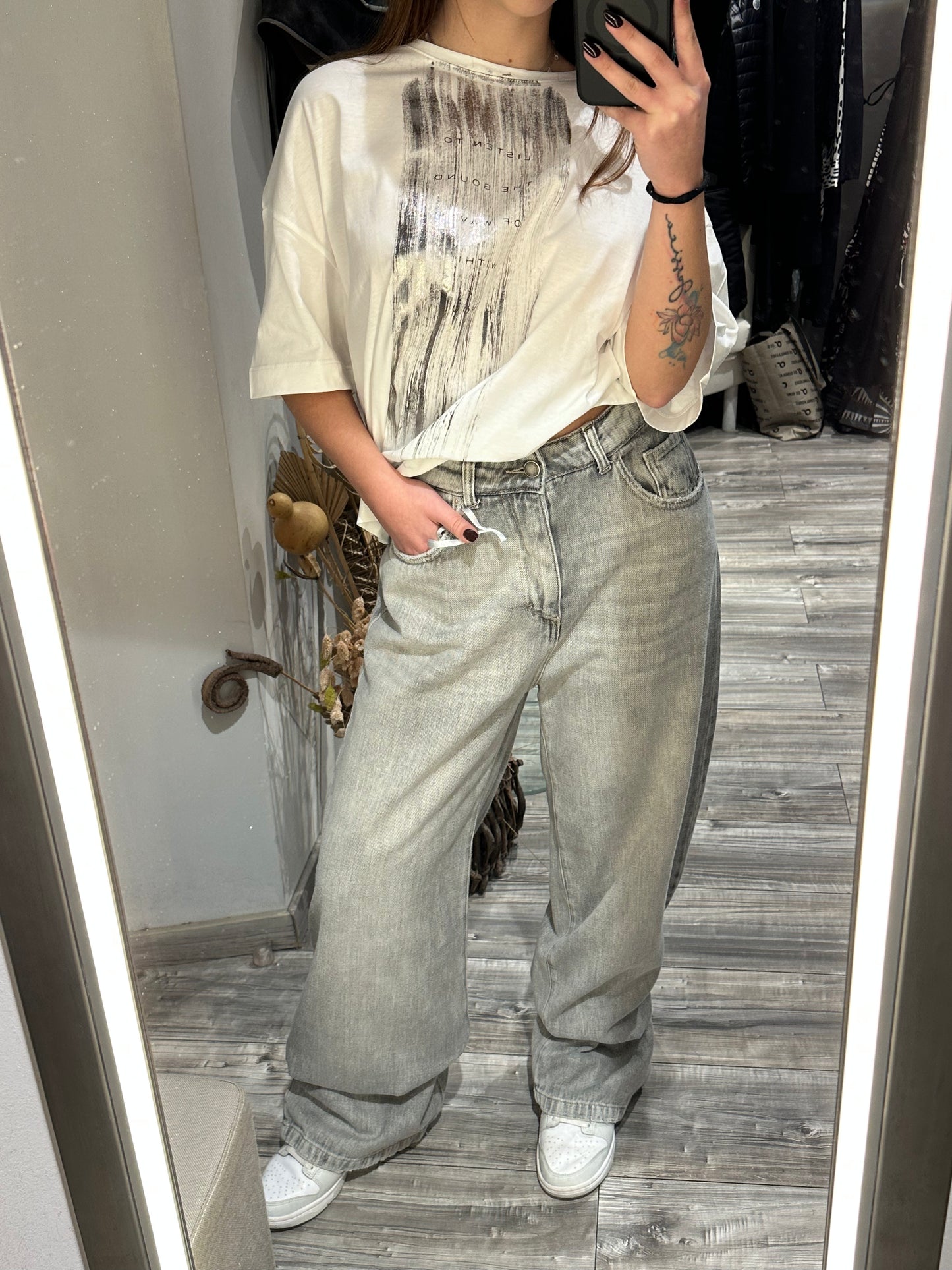 PANTAPALAZZO JEANS