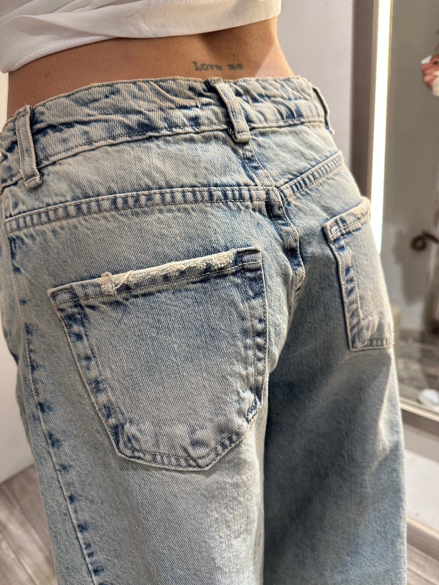 PANTACORTO JEANS