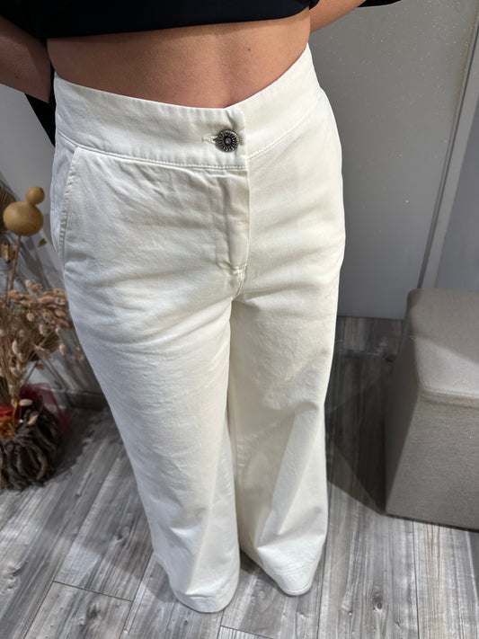 PANTALARGO ECO BIANCO