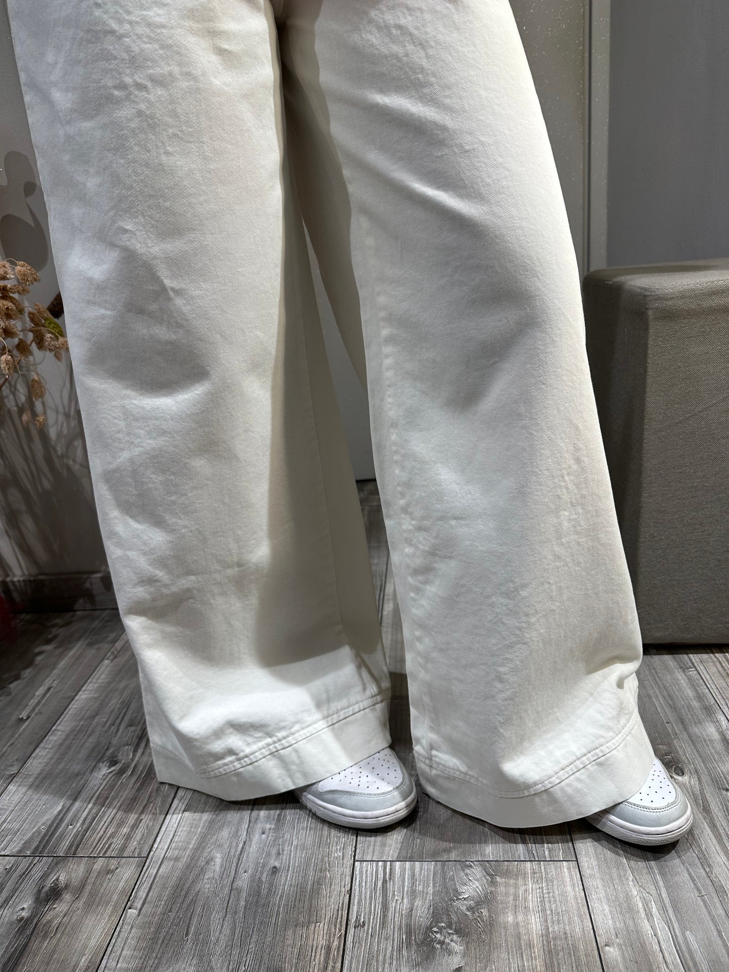 PANTALARGO ECO BIANCO