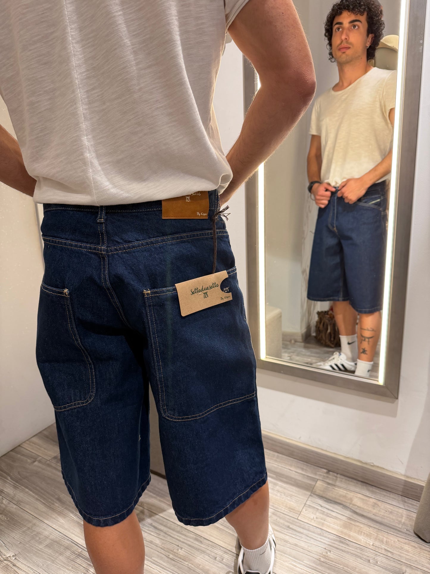 BERMUDA JORTS 727 DENIM
