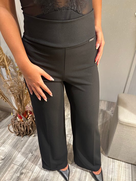 PANTALONE PALAZZO IN CREPE