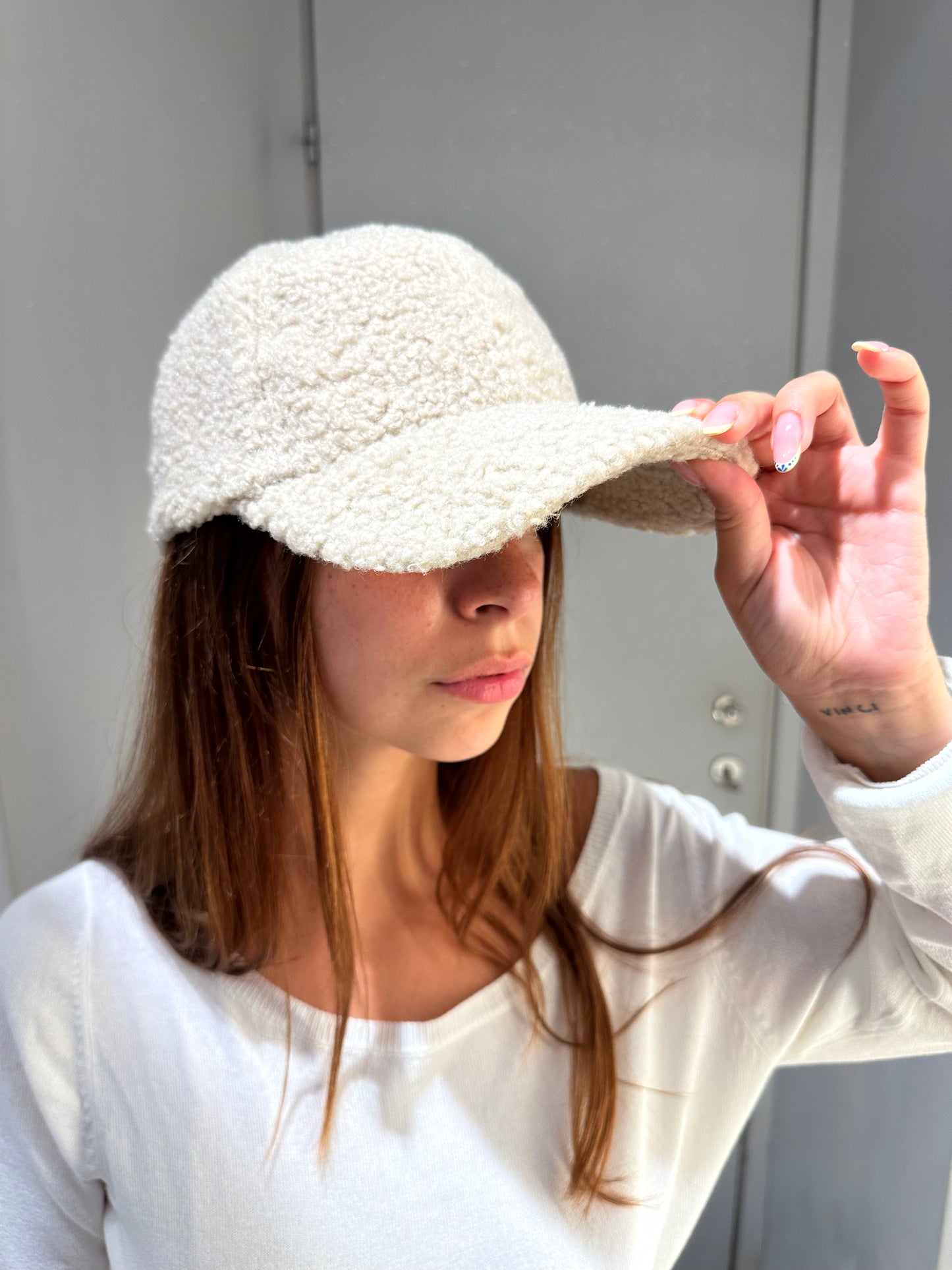 BERRETTO FANTINO BOUCLE' BEIGE