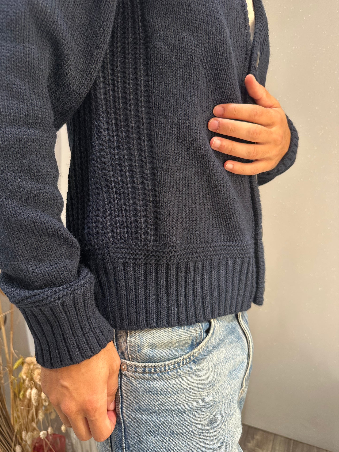 CARDIGAN CROP IMPERIAL