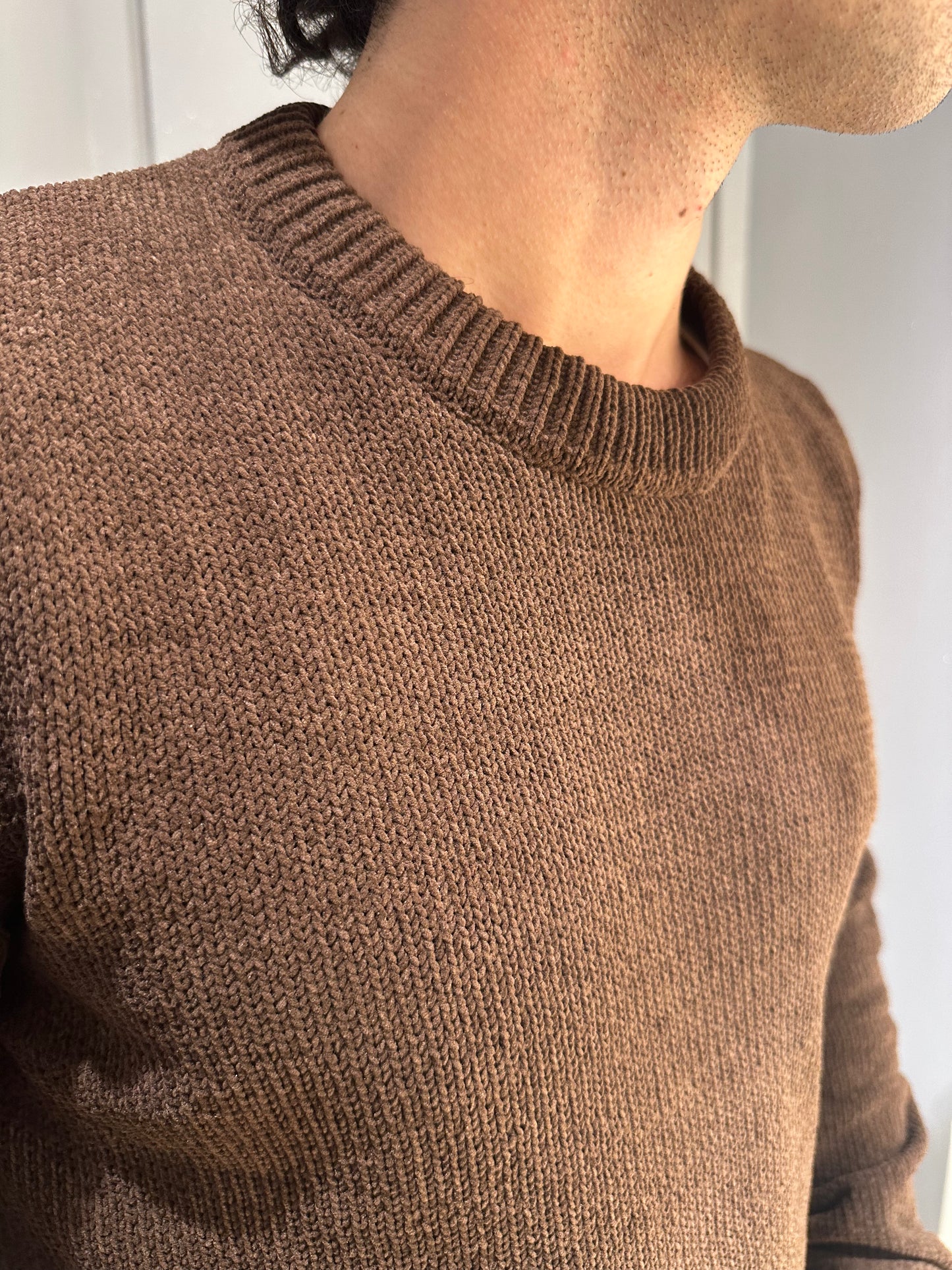 MAGLIA IN CINIGLIA GIANNI LUPO CAFFE