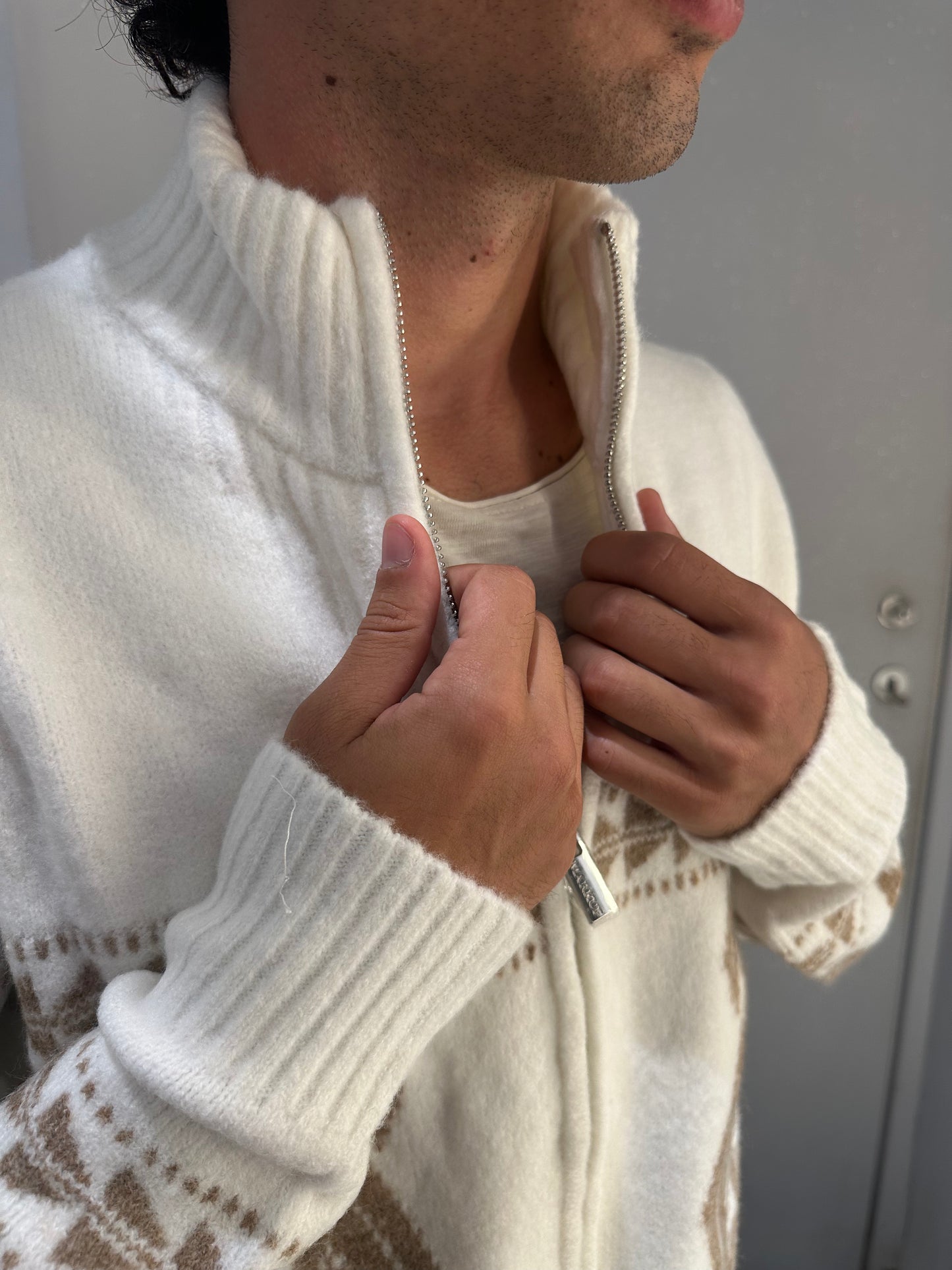 CARDIGAN FANTASIA JACQUARD