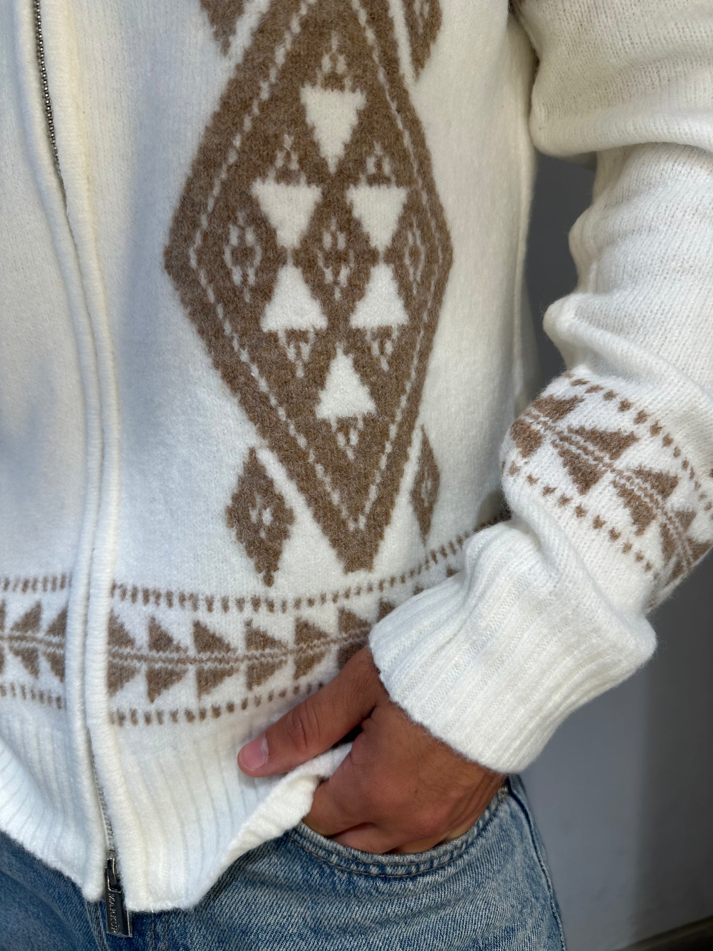CARDIGAN FANTASIA JACQUARD