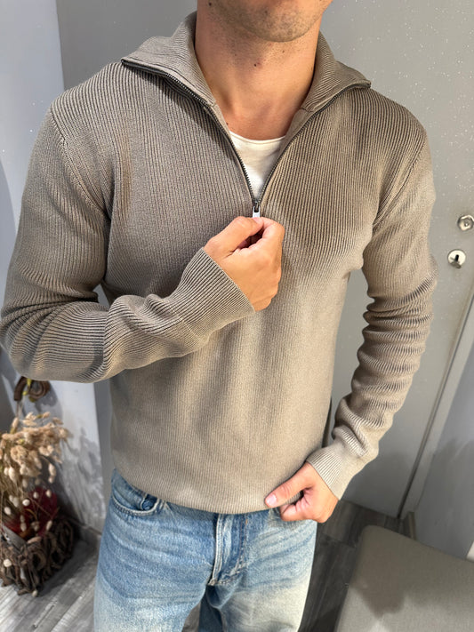 MAGLIA ZIP 1/4 GIANNI LUPO