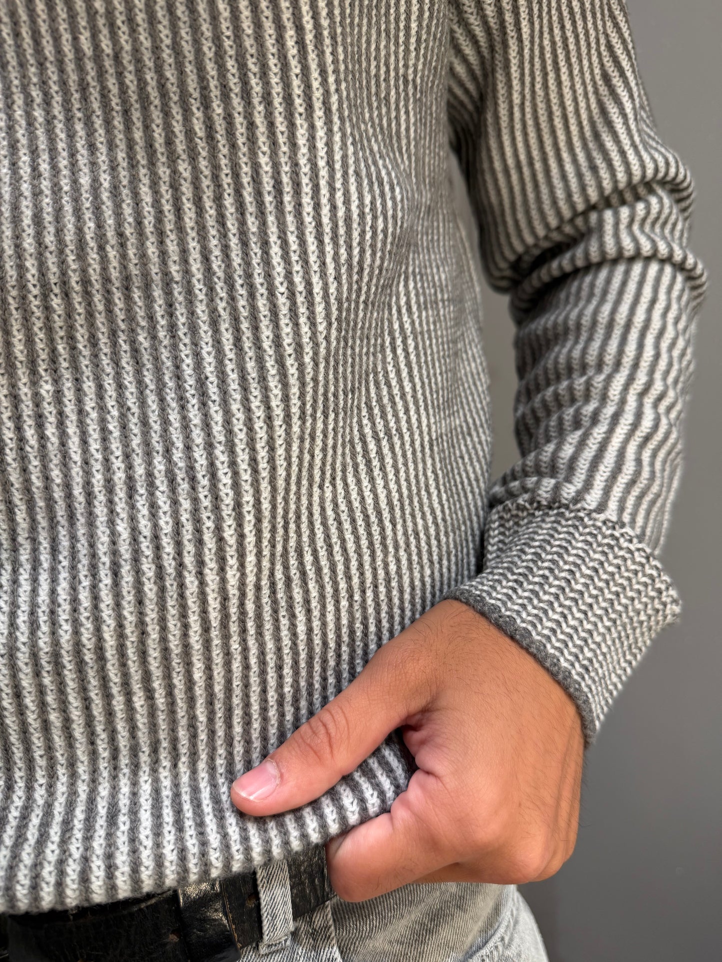 MAGLIA COSTINE CON COLLETTO E ZIP