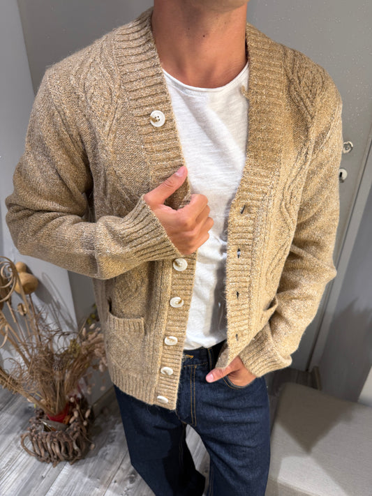 CARDIGAN TRECCE MALFILE’