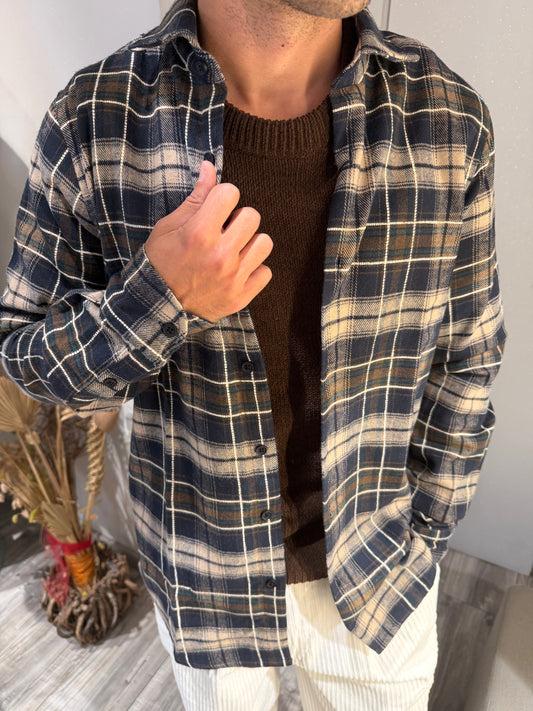 CAMICIA FLANELLA A QUADRI