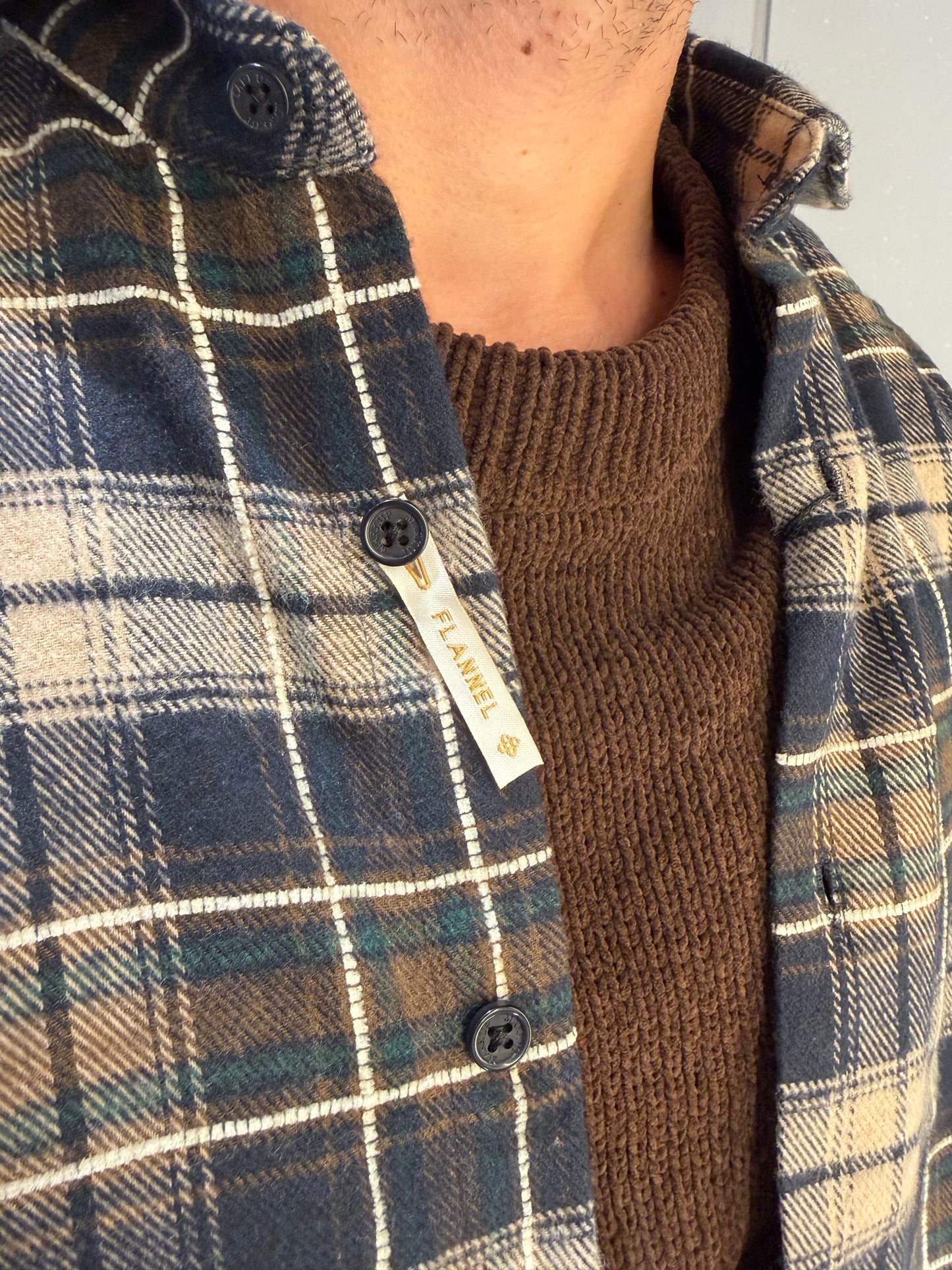 CAMICIA FLANELLA A QUADRI