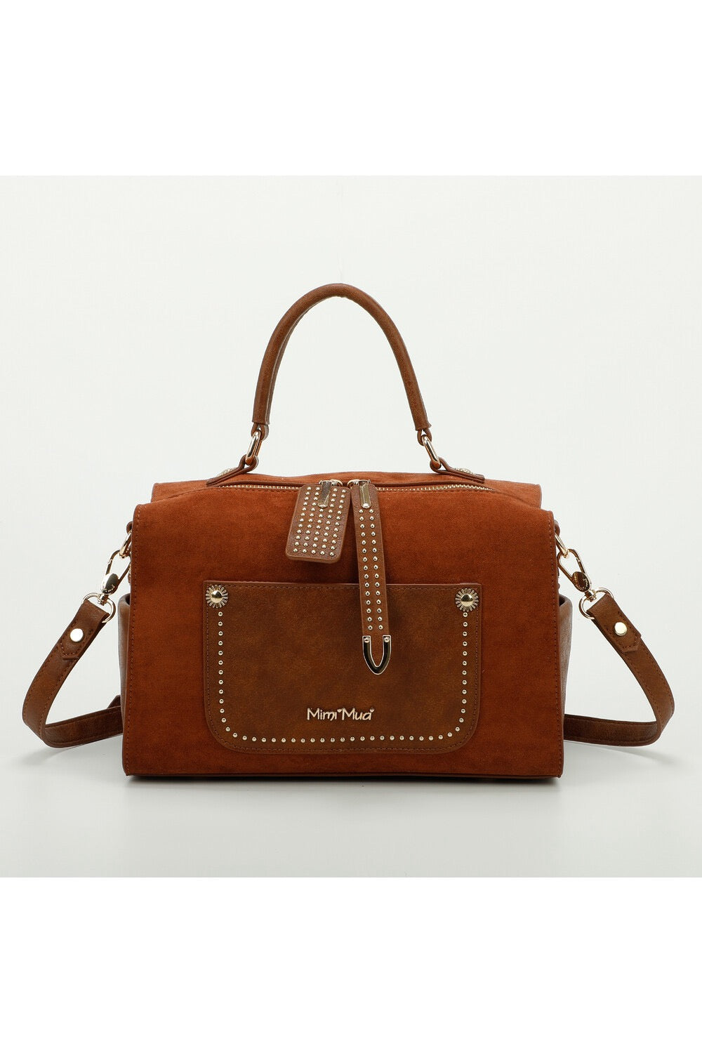BORSA A MANO IN CAMOSCIO
