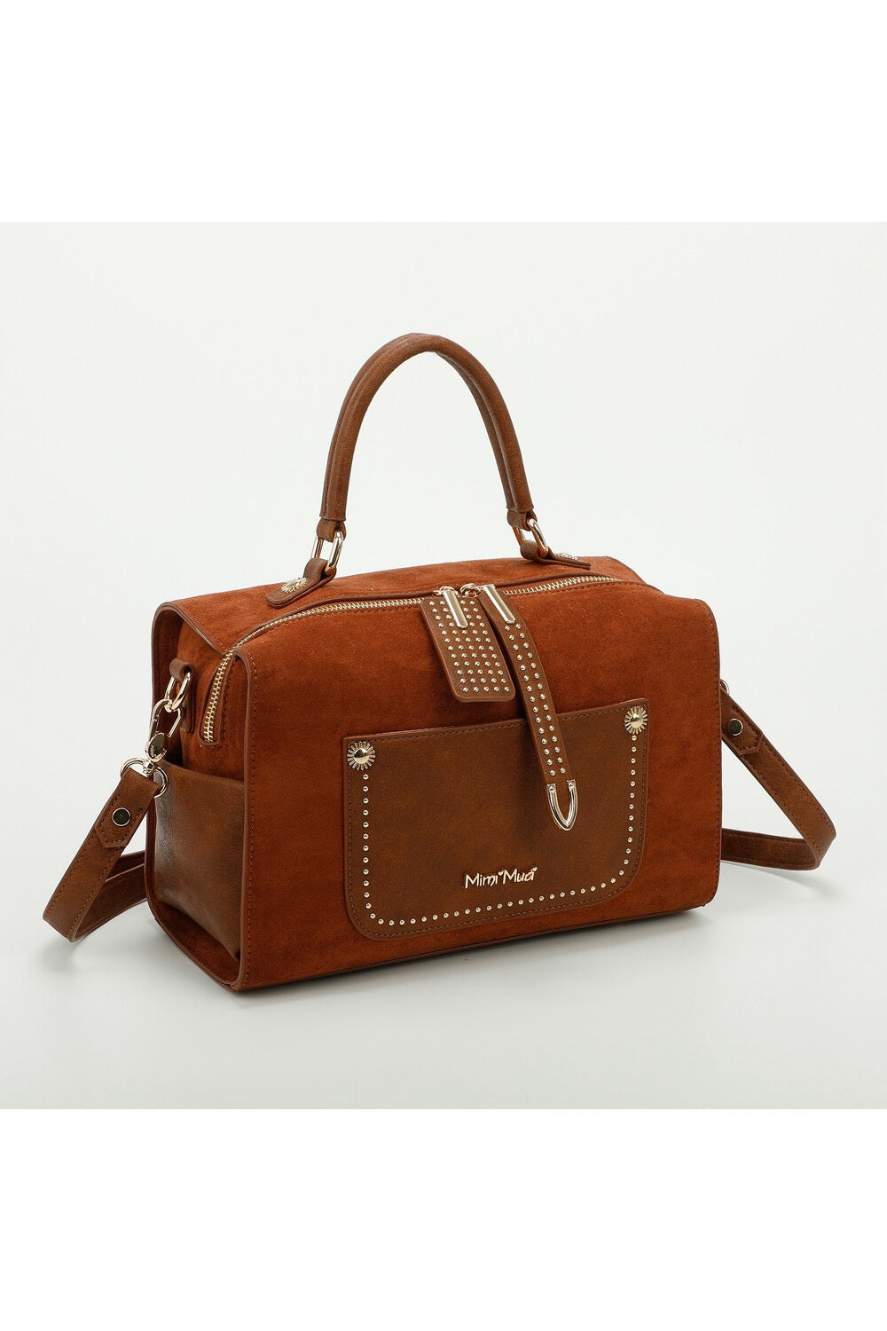 BORSA A MANO IN CAMOSCIO