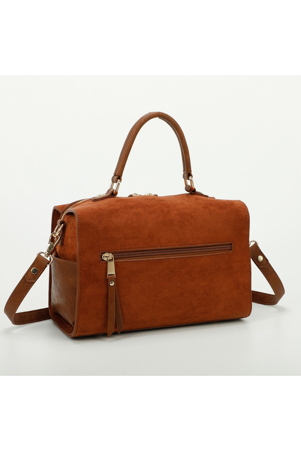 BORSA A MANO IN CAMOSCIO