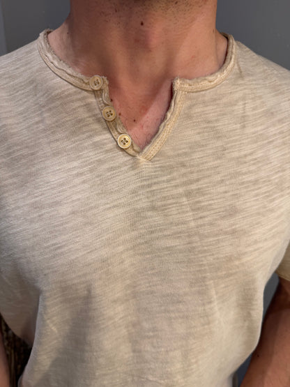 SERAFINO DELAVE’ MANICA CORTA BEIGE