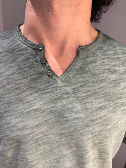 SERAFINO DELAVE’ MANICA CORTA SALVIA