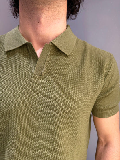 POLO IN MAGLIA MILITARE