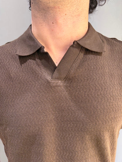 POLO DERBY TESSUTO TEXTURZZATO
