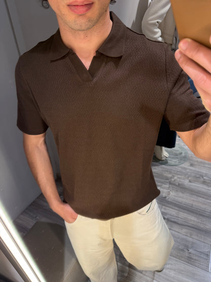 POLO DERBY TESSUTO TEXTURZZATO