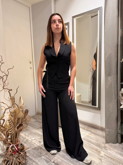COMPLETO FLUIDO GILET PANTALONE