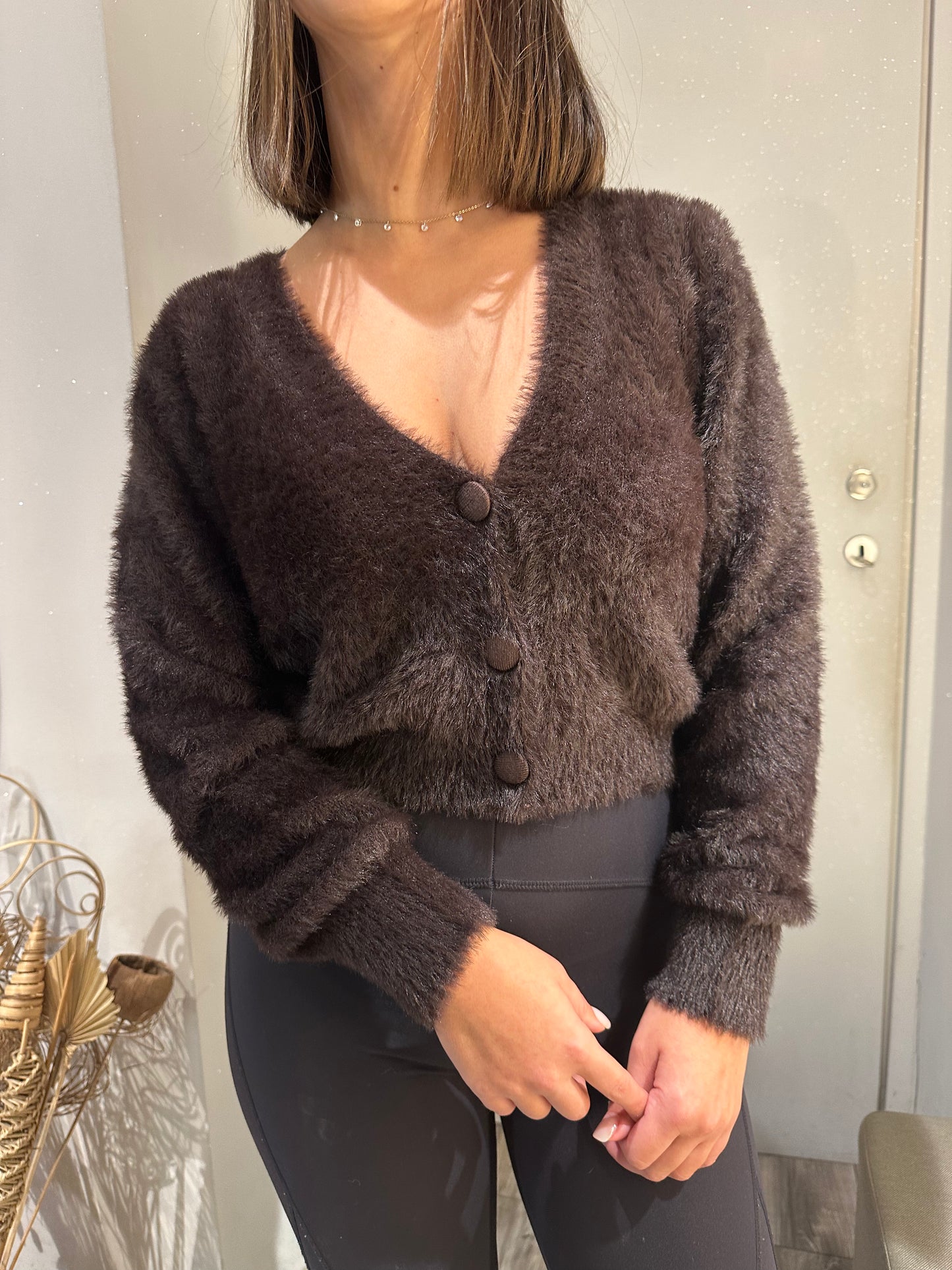 CARDIGAN PELOSINO MORO