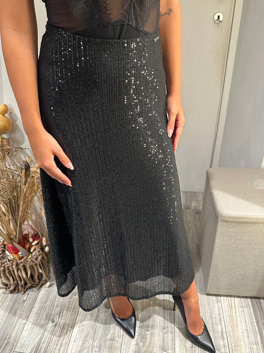 GONNA LONGUETTE PAILLETTES