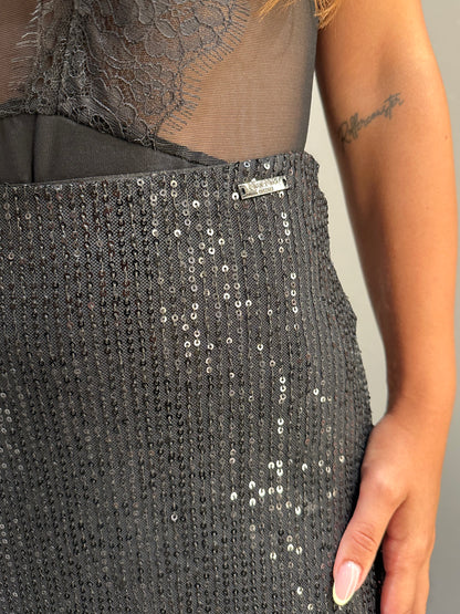 GONNA LONGUETTE PAILLETTES