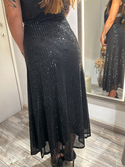 GONNA LONGUETTE PAILLETTES