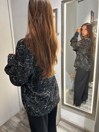 CAMICIA MACULATA ASTRATTA