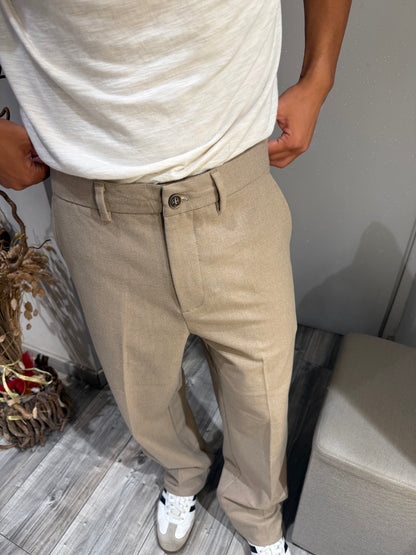 PANTA PALAZZO GIANNI LUPO CAMEL 5163