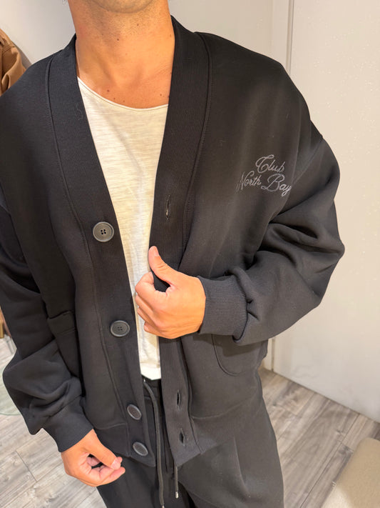 CARDIGAN CROP FELPATO IMPERIAL