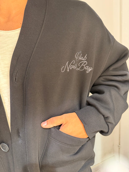 CARDIGAN CROP FELPATO IMPERIAL