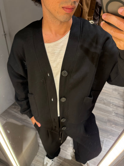 CARDIGAN CROP FELPATO IMPERIAL