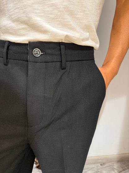 PANTA PALAZZO GIANNI LUPO NERO 5163