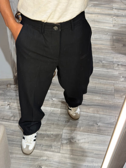 PANTA PALAZZO GIANNI LUPO NERO 5163