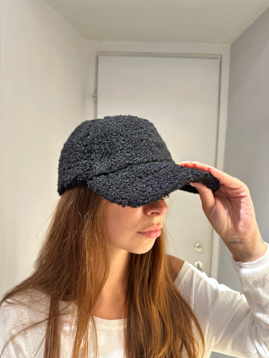BERRETTO FANTINO BOUCLE' NERO