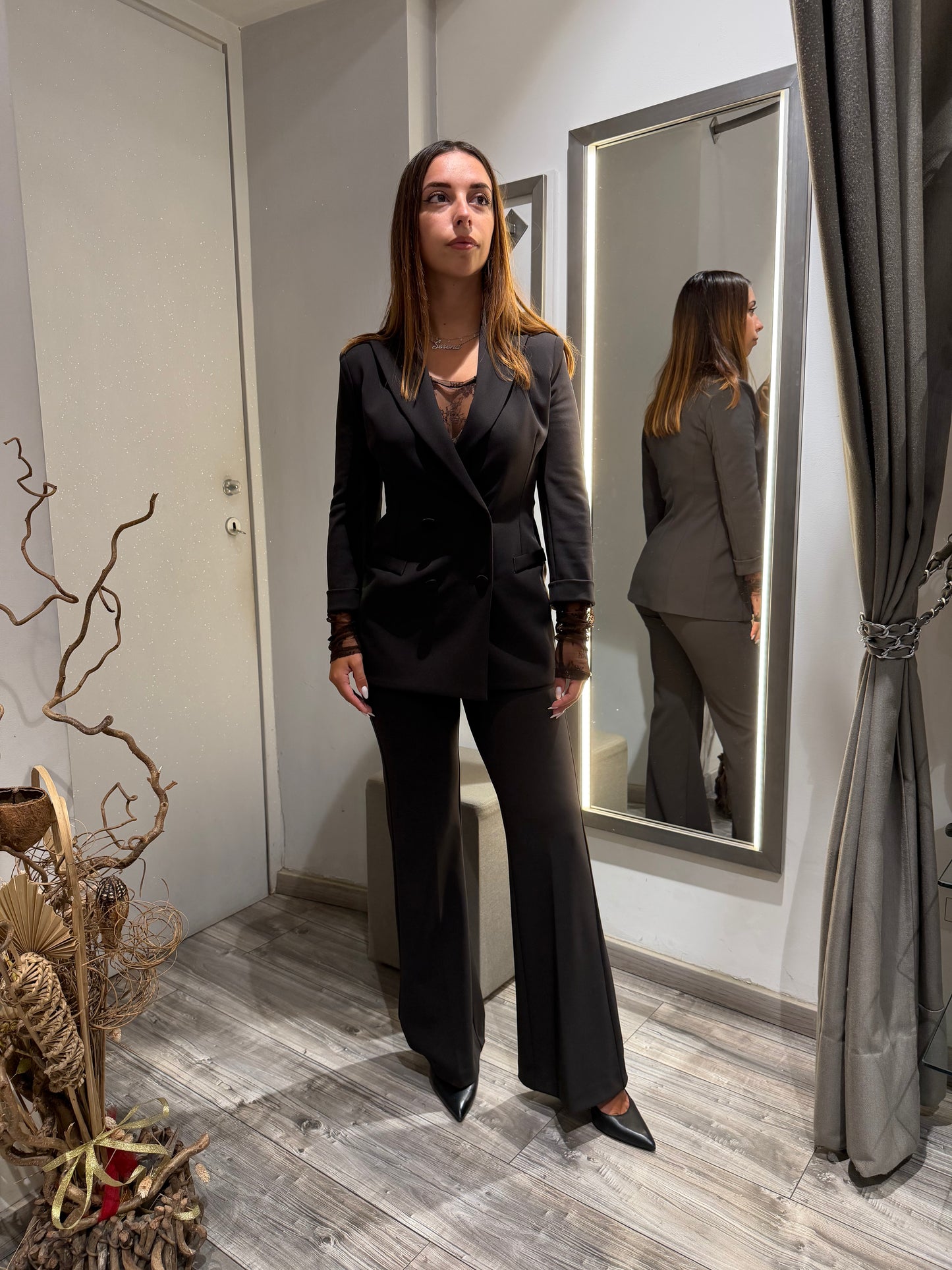 TAILLEUR IMPERIAL DOPPIOPETTO DARK COFFEE