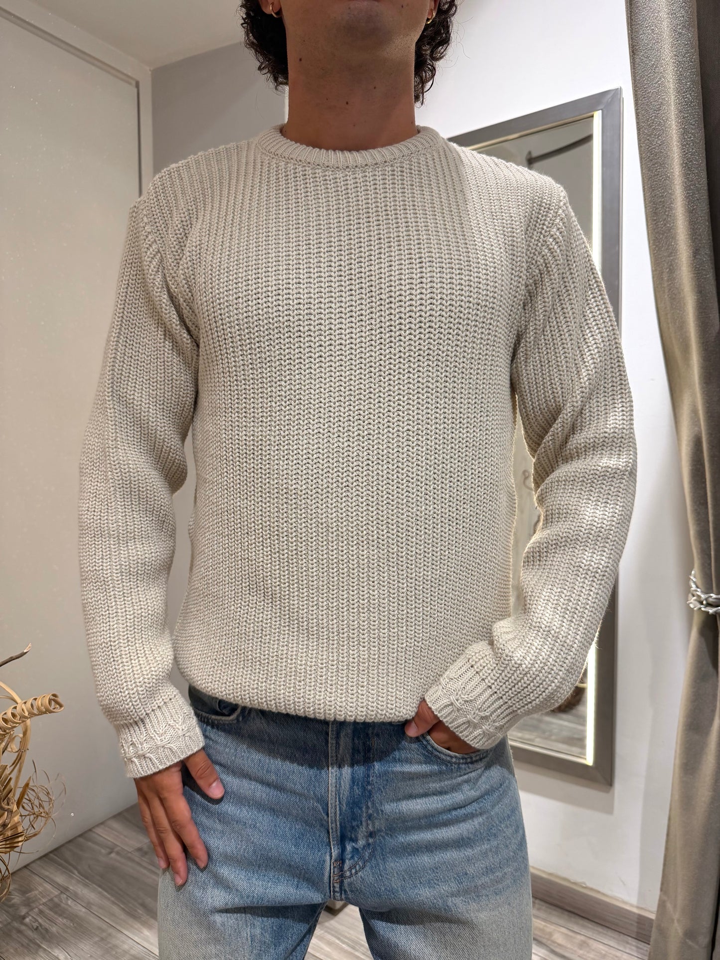 MAGLIONE IMPERIAL GIROCOLLO MAGLIA LARGA CAMICIOLA