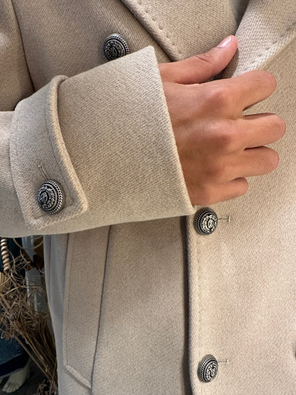 CAPPOTTO DOPPIOPETTO BEIGE