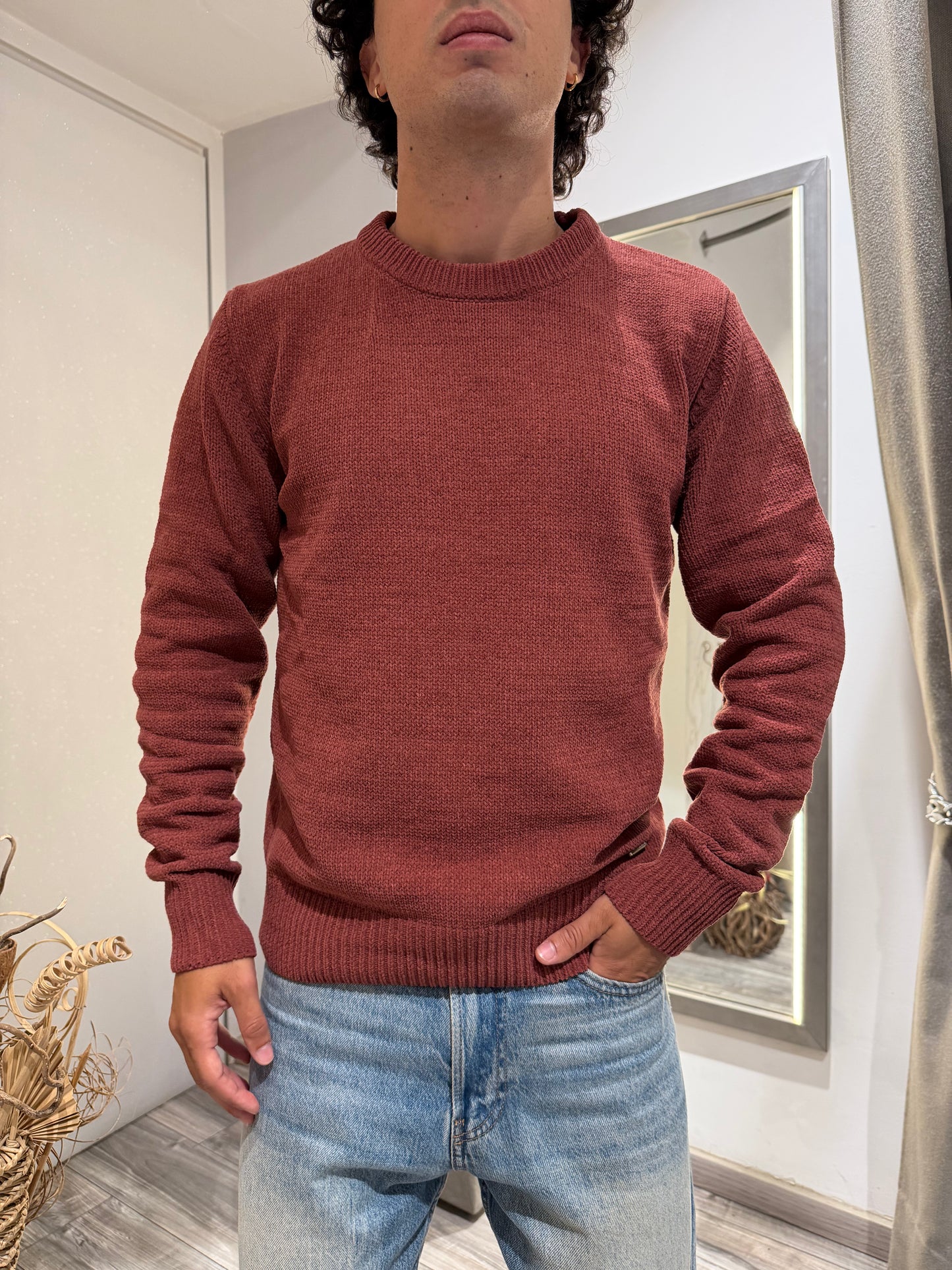 MAGLIONE GIANNI LUPO CINIGLIA RUST RED 535