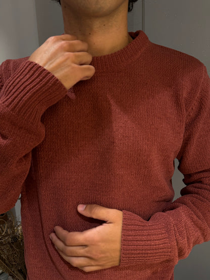 MAGLIONE GIANNI LUPO CINIGLIA RUST RED 535