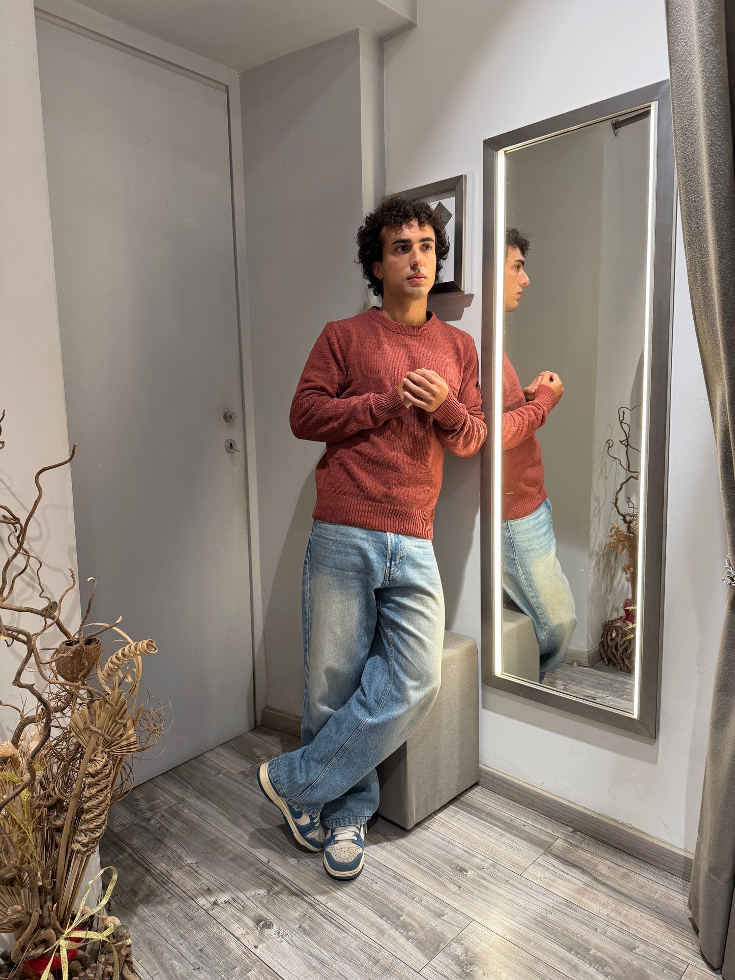 MAGLIONE GIANNI LUPO CINIGLIA RUST RED 535