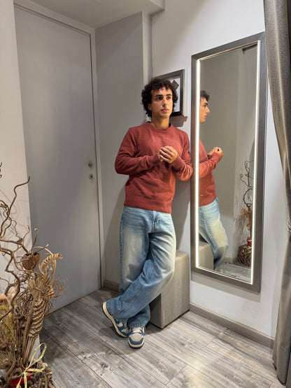 MAGLIONE GIANNI LUPO CINIGLIA RUST RED 535