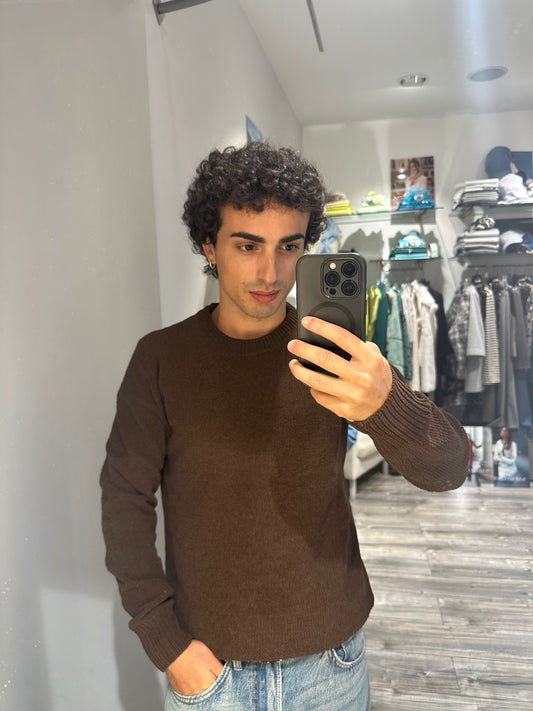 MAGLIA IN CINIGLIA GIANNI LUPO CAFFE